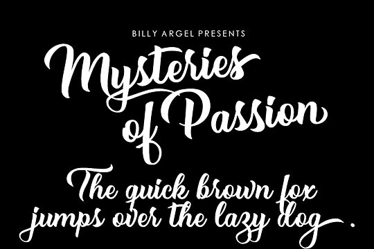 Mysteries of Passion