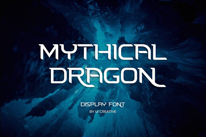 Mythical Dragon Display Serif