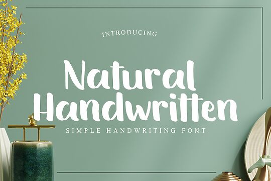 Natural Handwritten