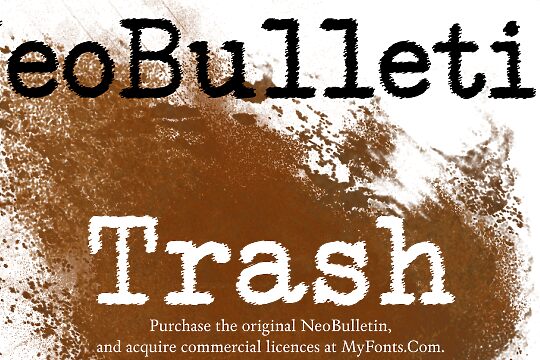 NeoBulletin Trash