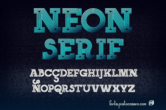 Neon Serif