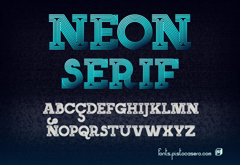 Neon Serif