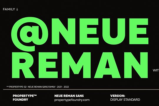 Neue Reman Sans