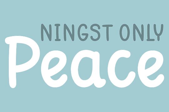 Ningst Only Peace