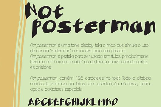 Not Posterman