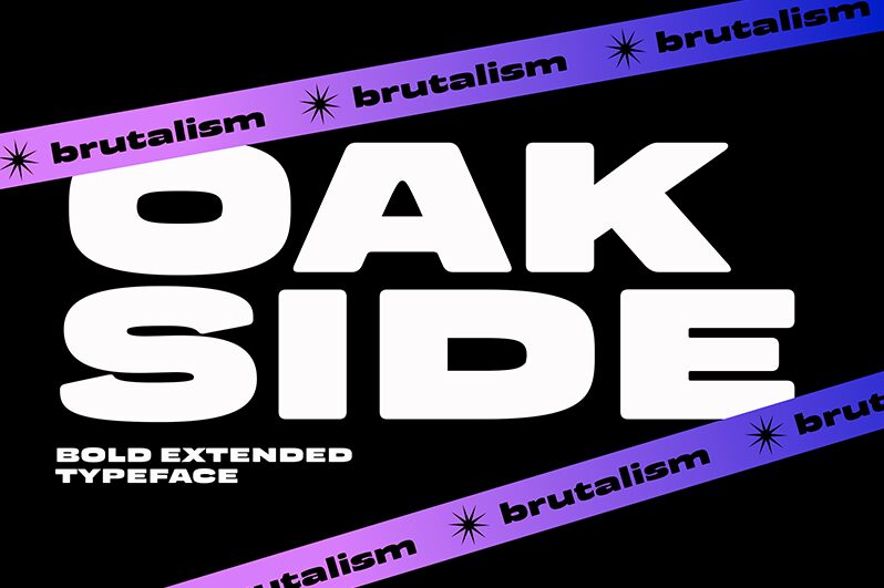 Oakside Typeface