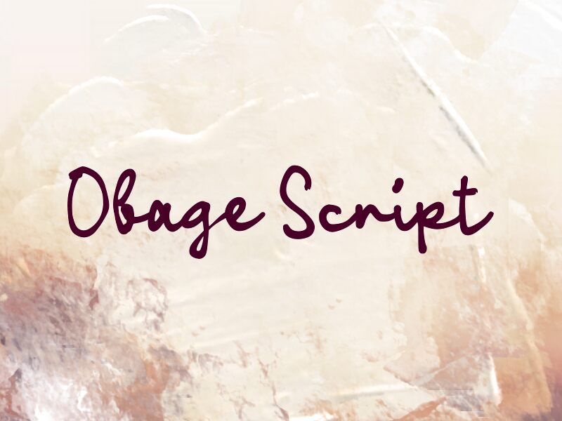 Obage Script