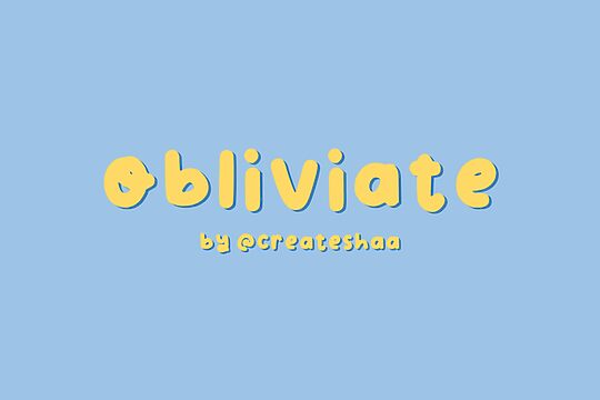 Obliviate