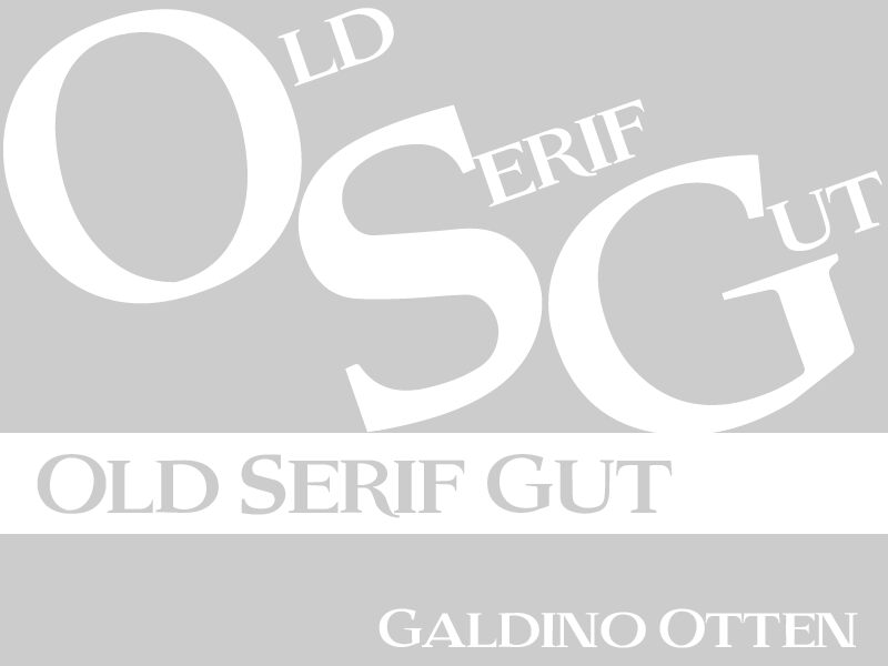 Old Serif Gut