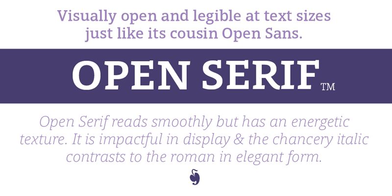 Open Serif