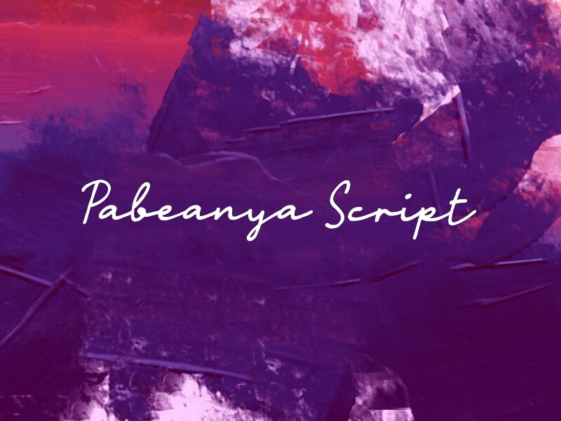 Pabeanya Script
