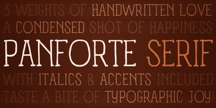 Panforte Serif