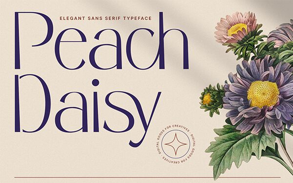 Peach Daisy