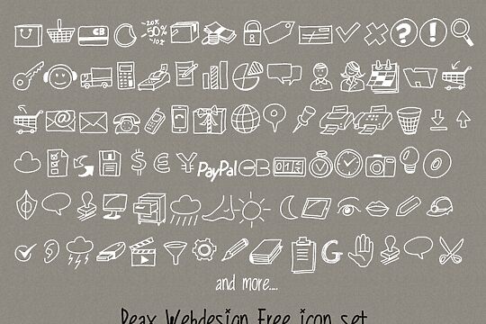 Peax Drawn Icons