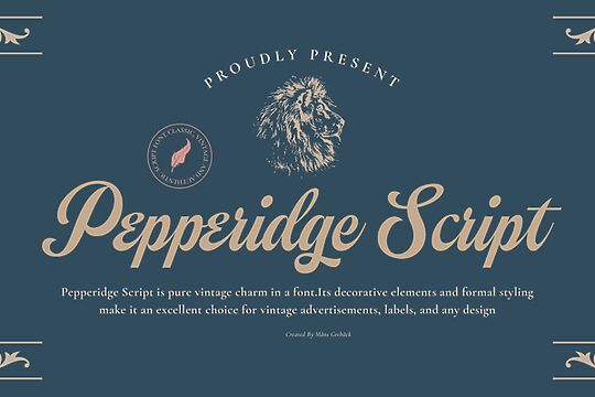 Pepperidge Script