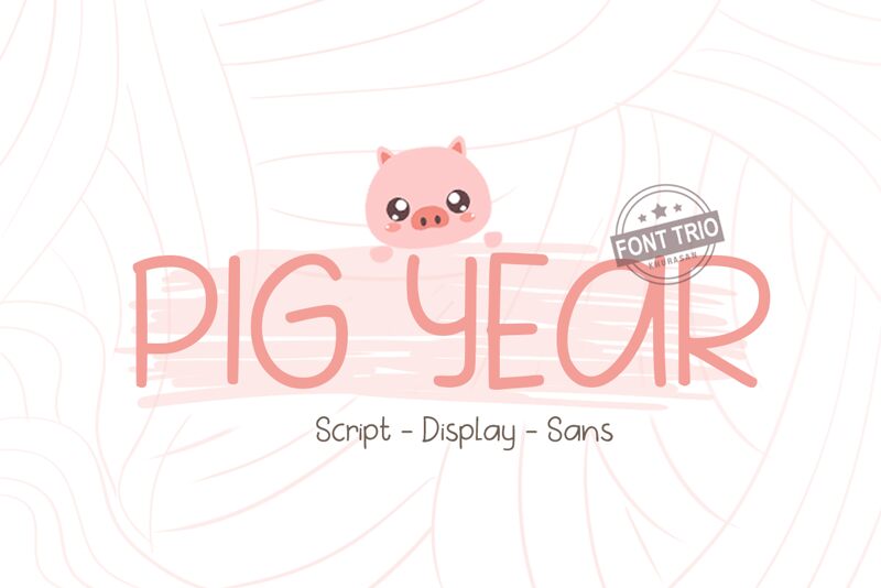 Pig Year Sans