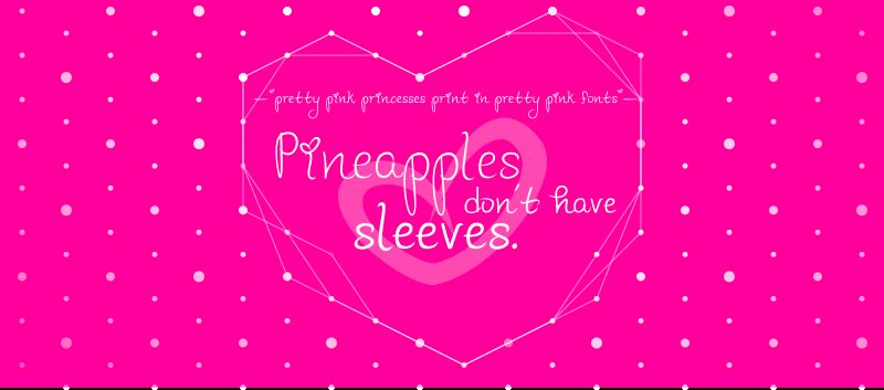 Pineapples Don't Have Sleeves