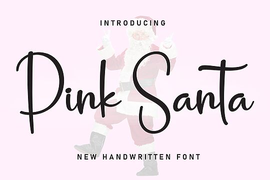 Pink Santa
