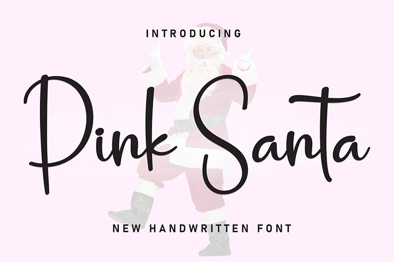 Pink Santa
