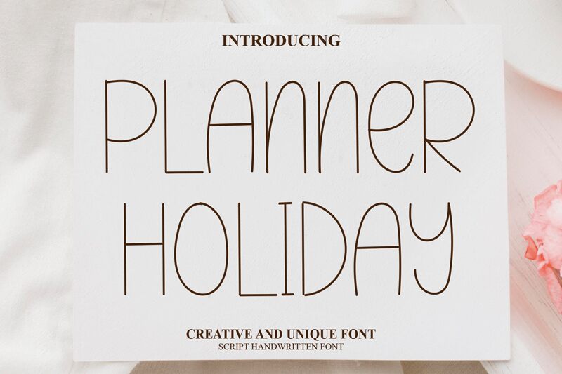 Planner Holiday