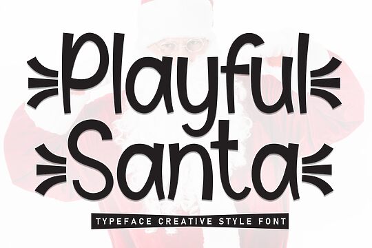 Playful Santa