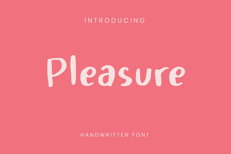Pleasure Handwritten