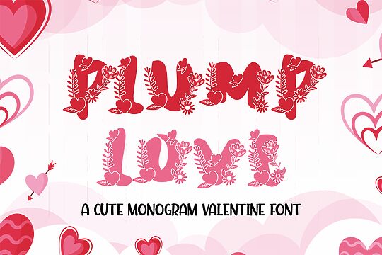 Plump Love Monogram