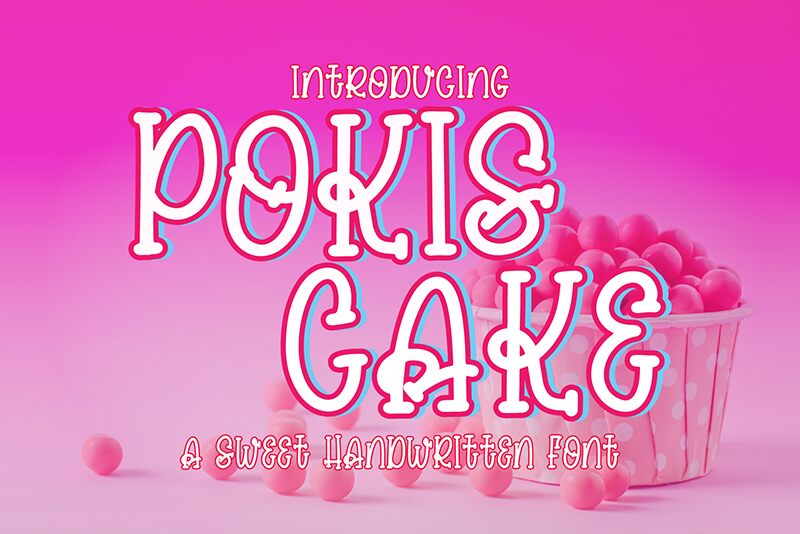 Pokis Cake