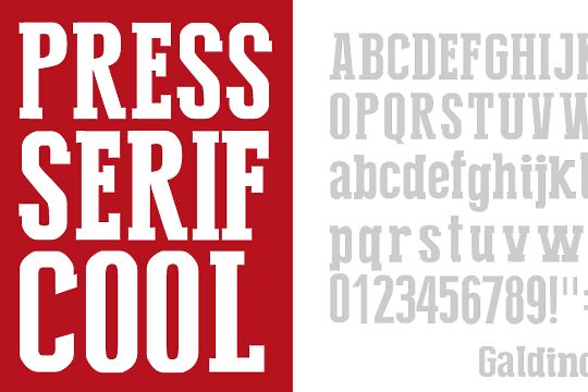 Press Serif Cool