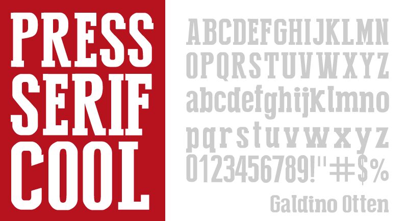 Press Serif Cool