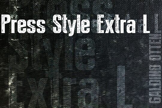 Press Style Extra L