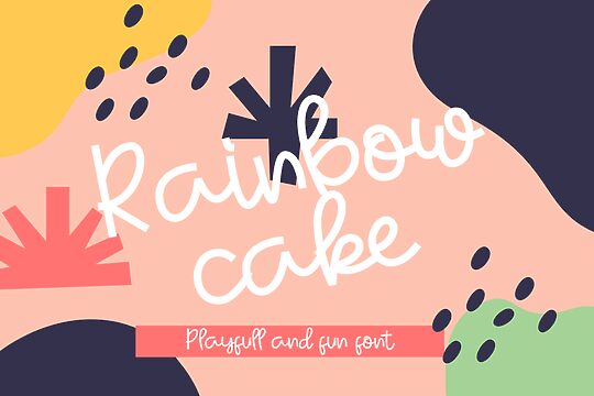 Rainbow Cake