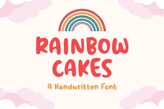 Rainbow Cakes