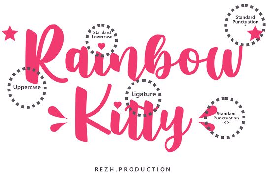 Rainbow Kitty