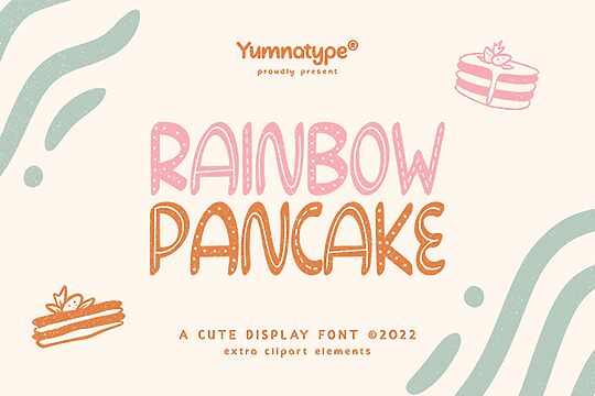 Rainbow Pancake