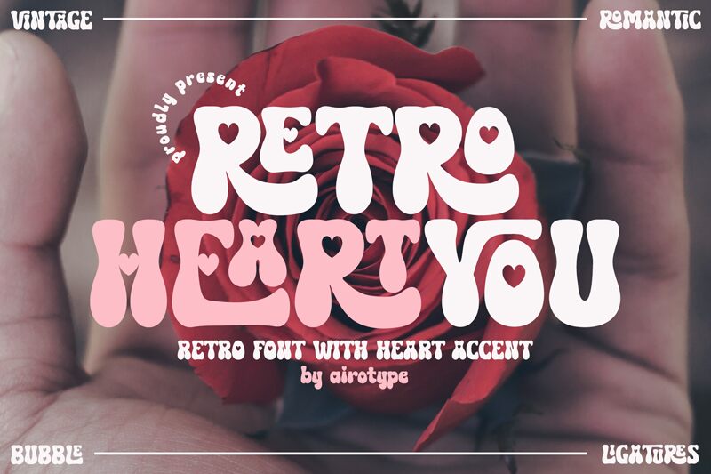 Retro Heart You