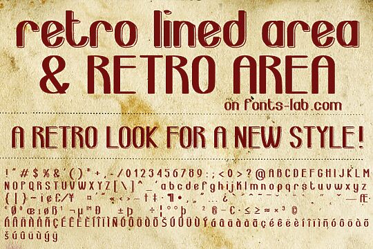 Retro Lined Area