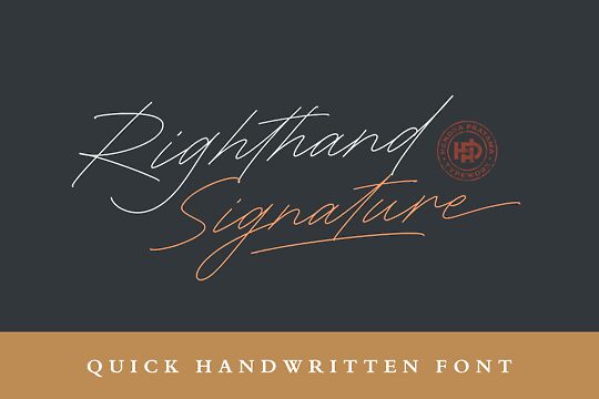 Righthand Signature