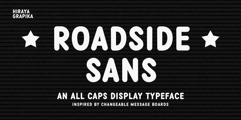 Roadside Sans
