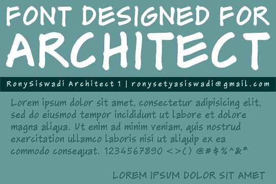 RonySiswadi Architect 1