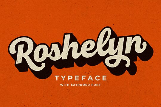 Roshelyn Typeface