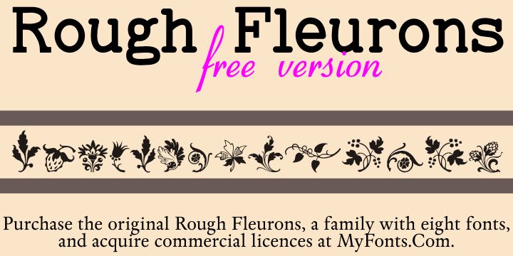 Rough Fleurons