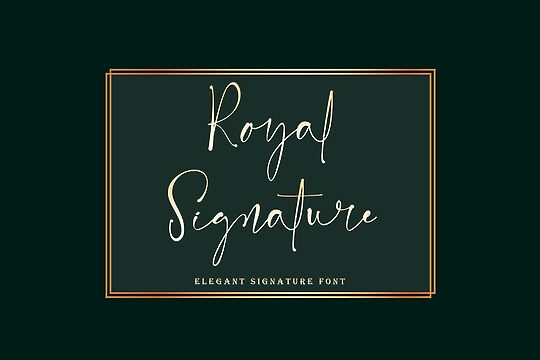 Royal Signature