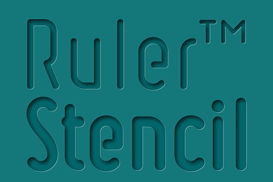 Ruler Stencil
