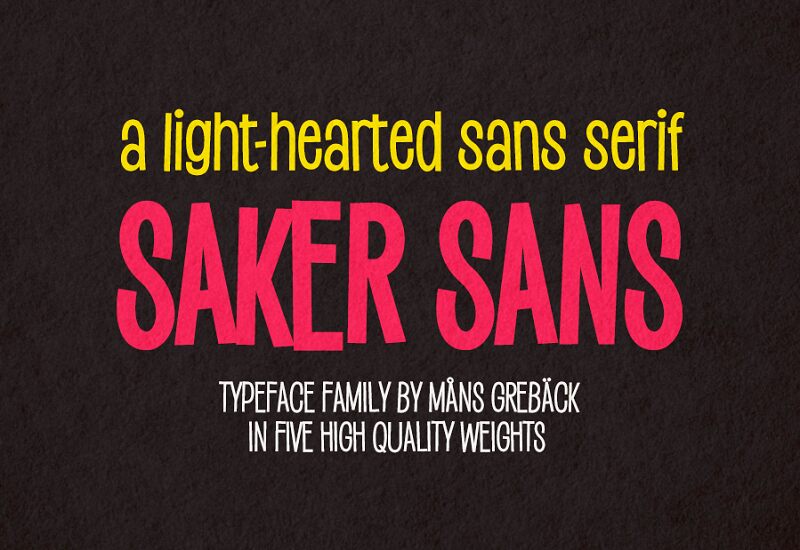 Saker Sans