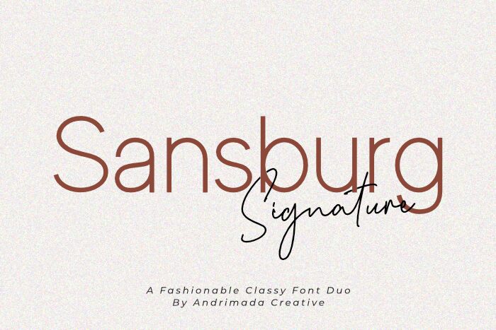 Sansburg Signature