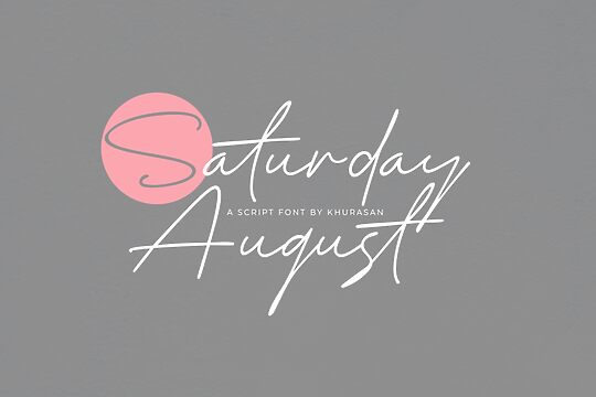 Saturday August