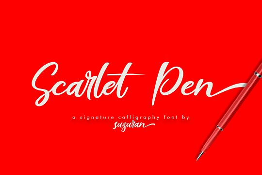 Scarlet Pen