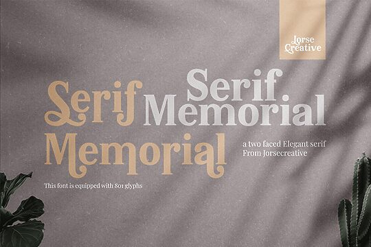 Serif Memorial