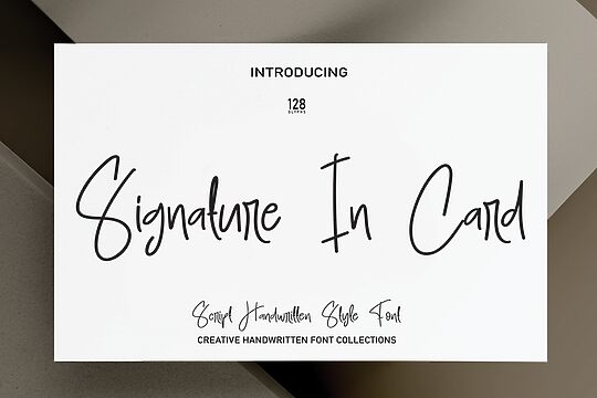 Signature In Card